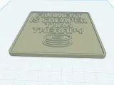 Filament is cheaper Coaster\Sign-4