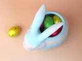 Modern Easter Bunny Planter-4