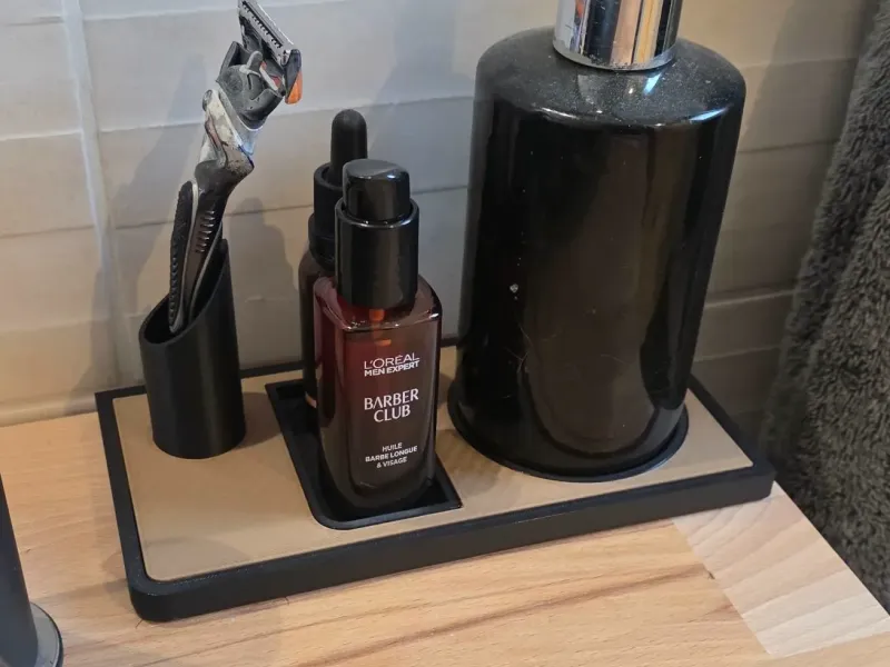 Plateau rangement Salle de bain