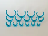Snap-Fit Pipe Mounts | 15 Sizes 12-50 mm | M4 Screw-1