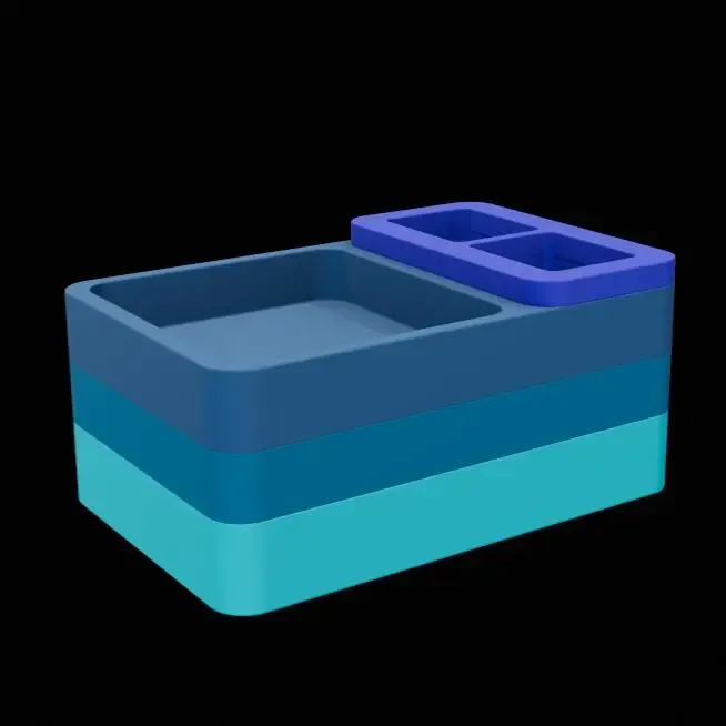 Modular 4-Layer Jewelry Box Organizer | Stackable Design