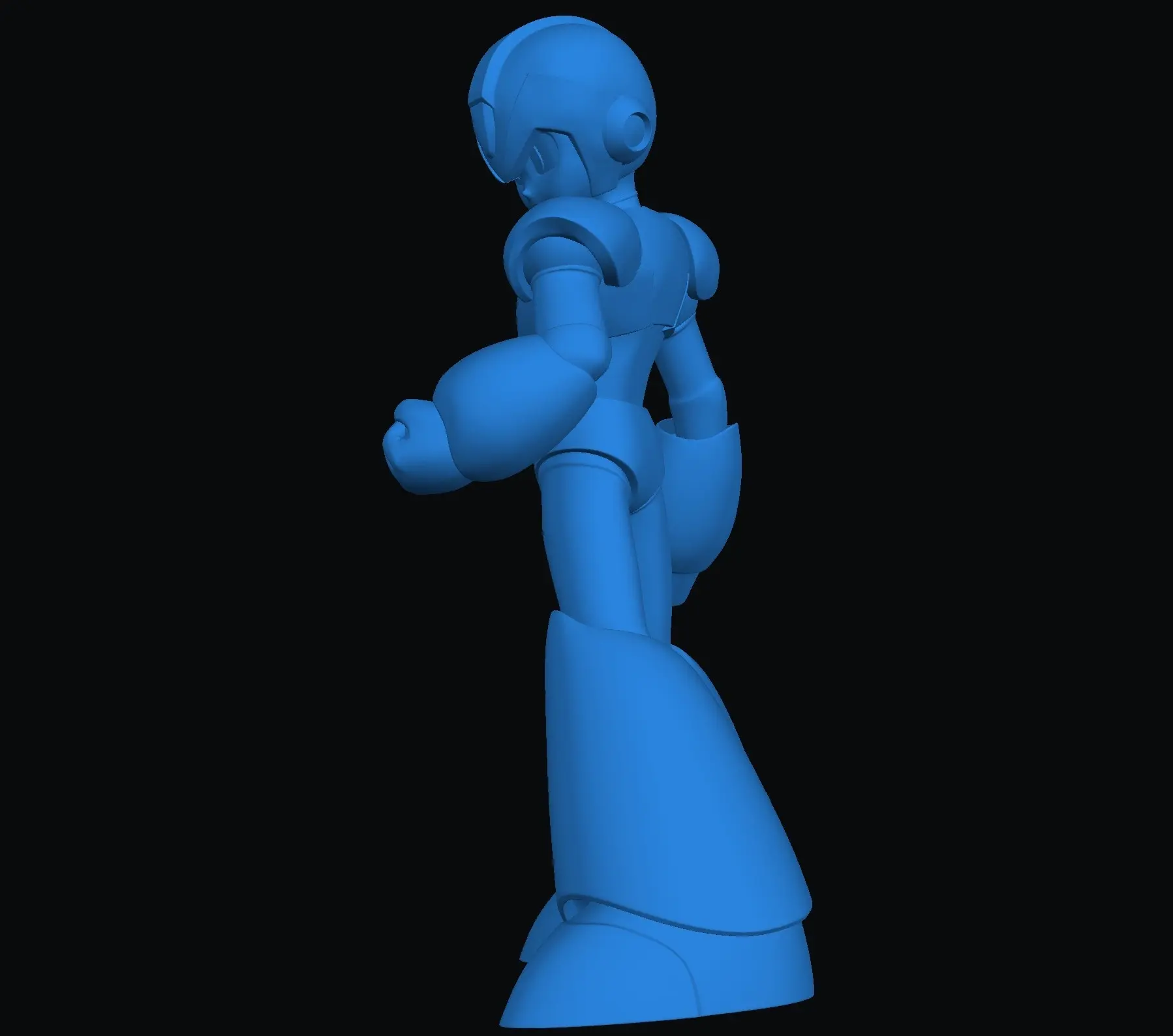 Mega Man X fanart 3d print STL file