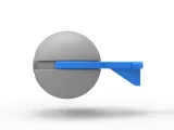 Pokeball wall mount-8