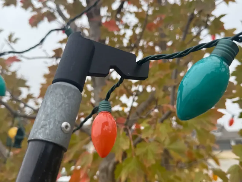Christmas Light Hanging Tool