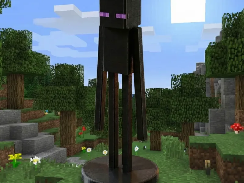 Enderman - Mini Figure - Minecraft (Set 1)
