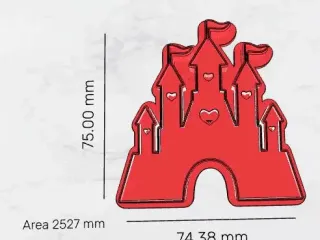Cut Castillo galleta