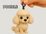 Poodle Keychain-0