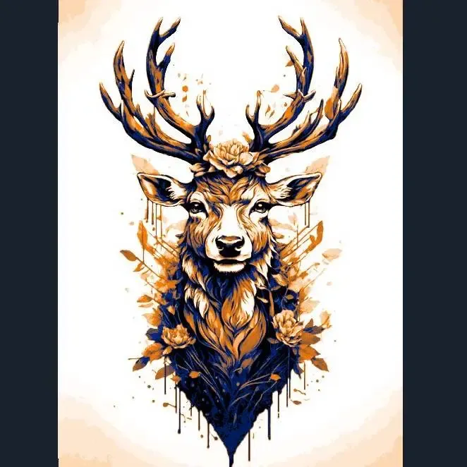 Deer - HueForge