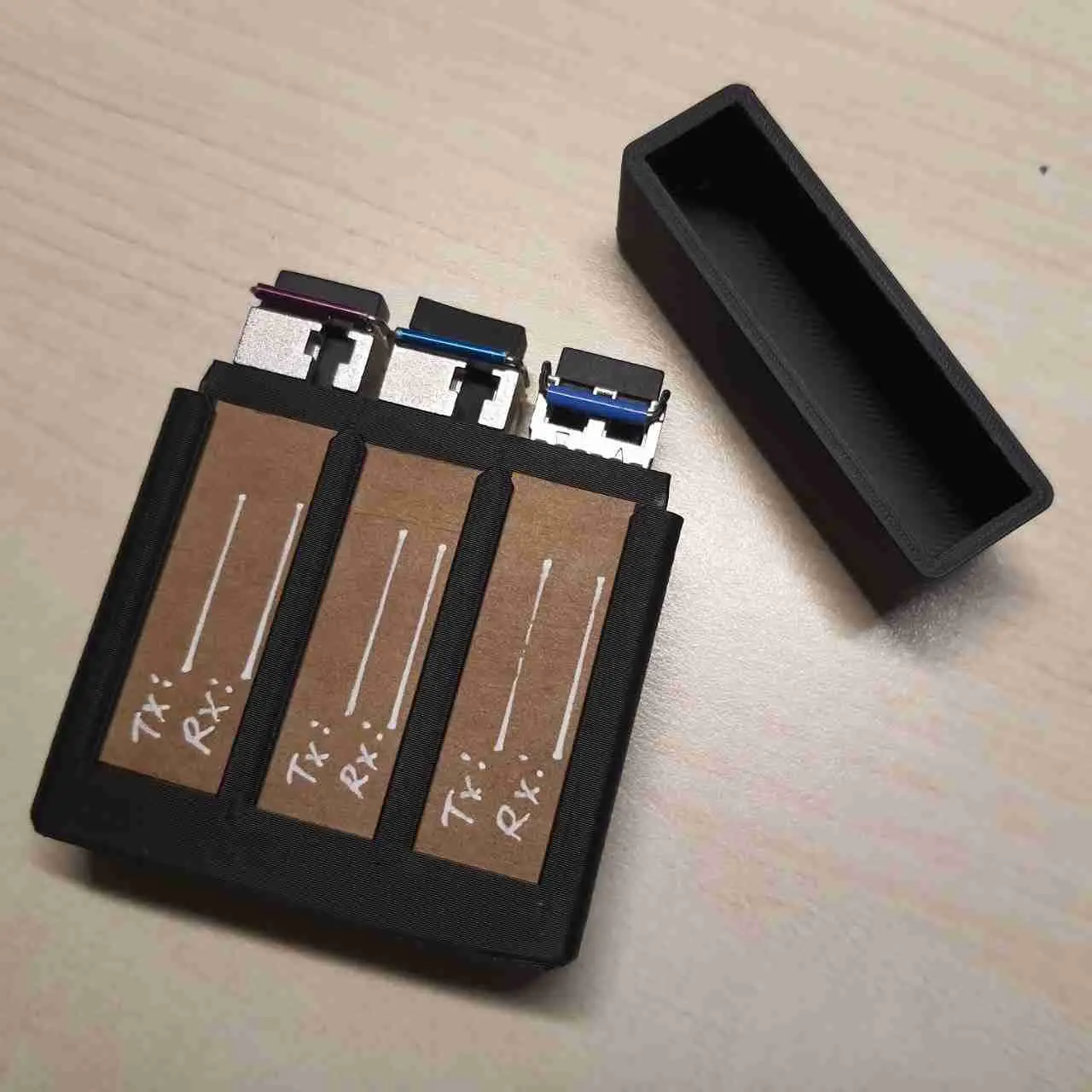 Box for SFP modules