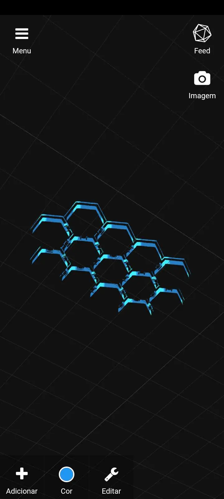 flexible hexagons / hexagonos flexíveis