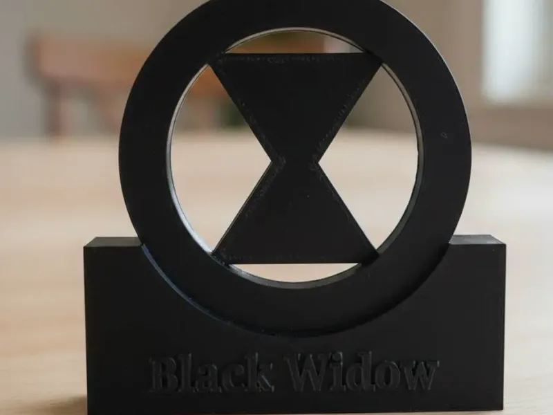 Black Widow/ Natasha Desk Plaque