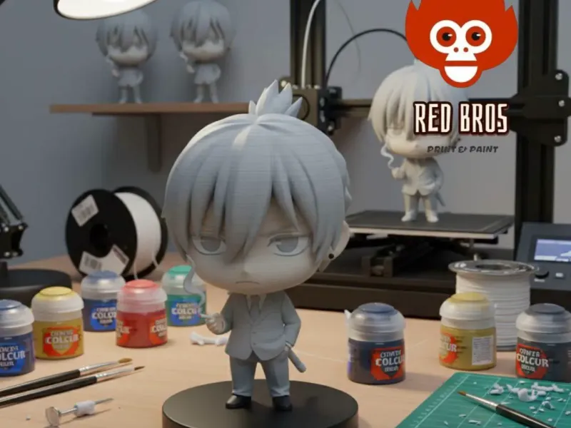 Aki Hayakawa Chibi - Chainsaw Man (Fan Art 3D Imprimible)