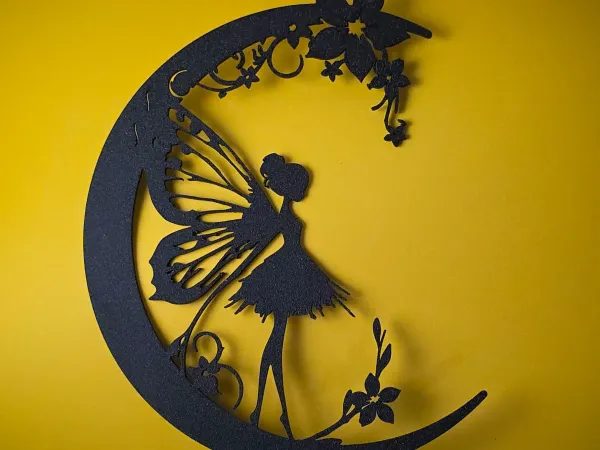 Arte de Parede - Fada da Lua