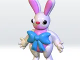 Easter Bunny 99 nights in the forest 3D Model STL 3mf-3