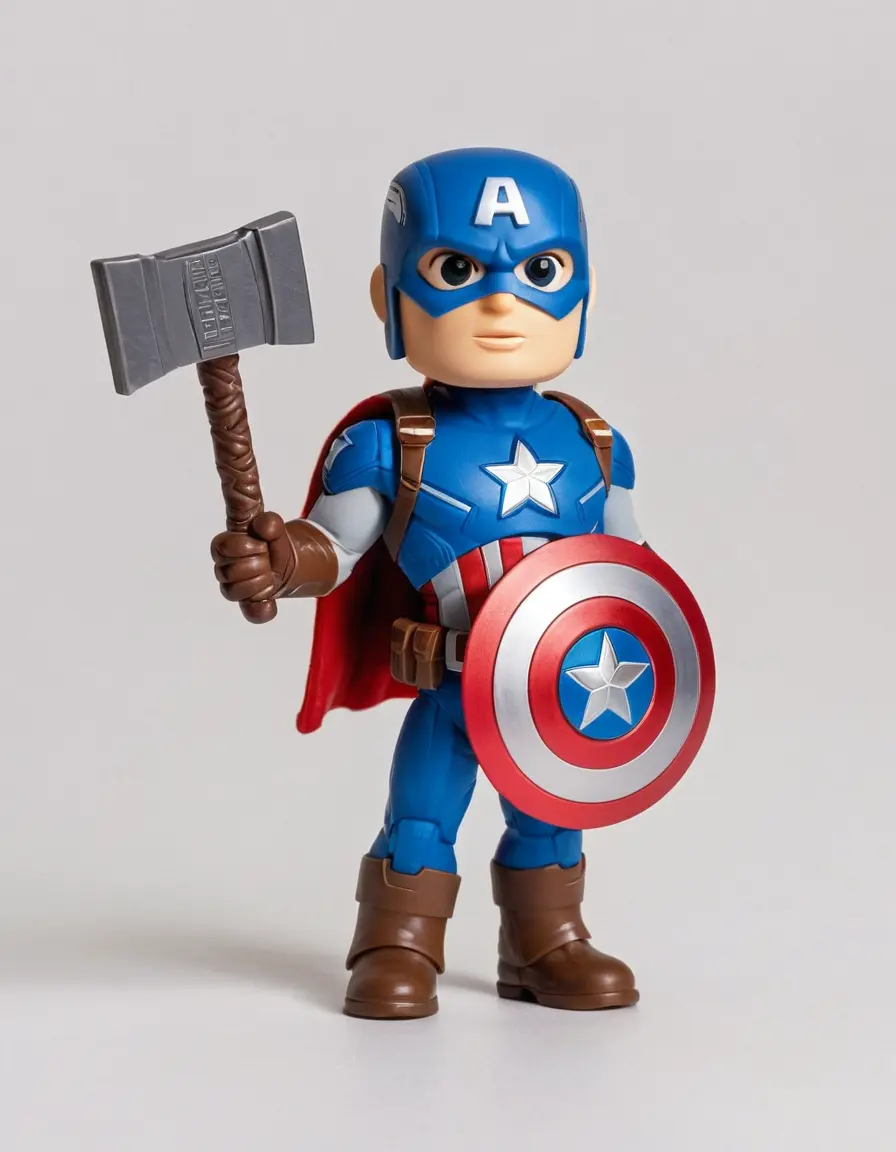CAPTAIN AMERICA ACTION FIGURE TOY MODEL