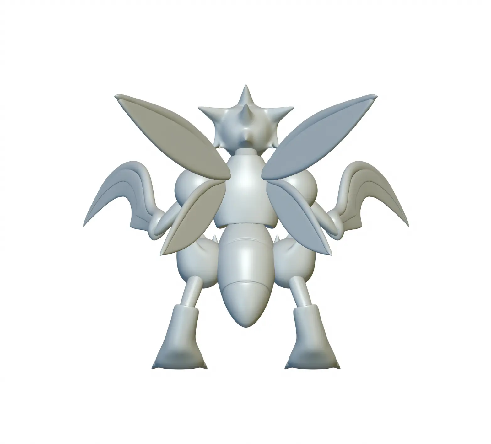 Pokemon Scyther #123 - Bereit für den 3D-Druck!