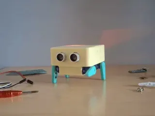 modelo 3d de perro robot