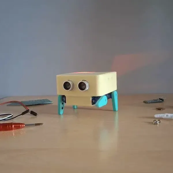 3D-Modell eines Roboterhundes