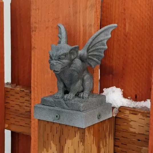 23 Gargoyle Fence Post Topper