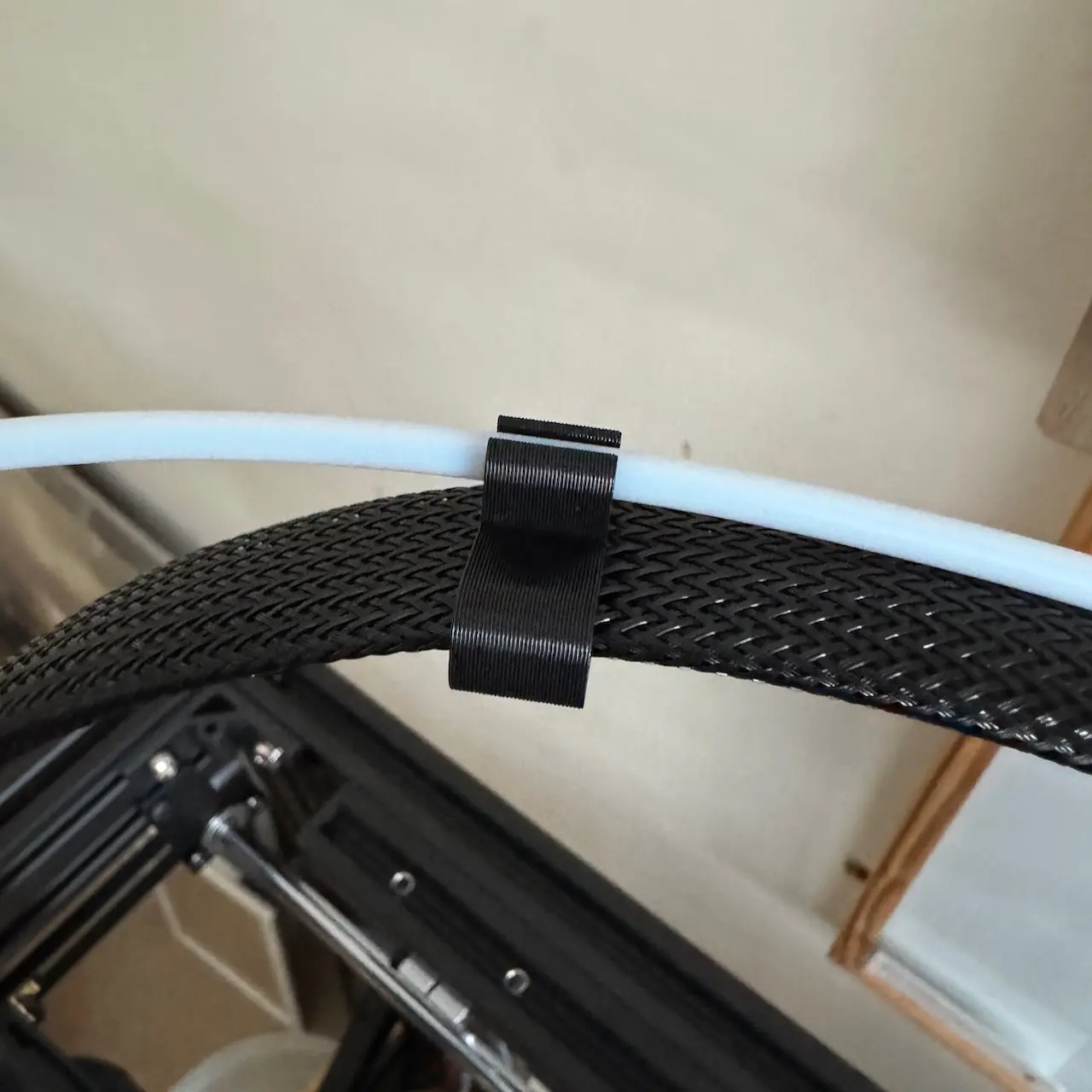 Cavo estrusore Ender 5 S1 + clip per tubo Bowden (tubo da 4 mm)