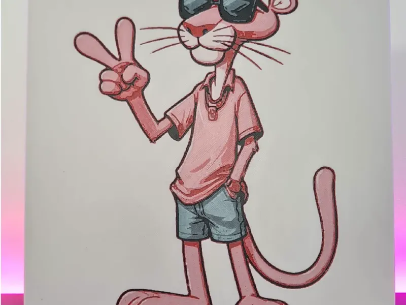 The Pink Panther - Hueforge 200x200