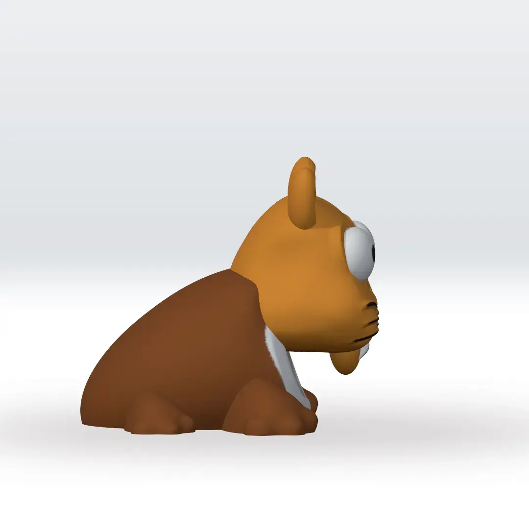 Burbaloni luliloli STL file 3D Model Italian Brainrot Fanart