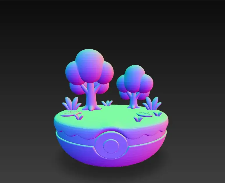 Pokemon Bug Base/stand for Chibi Pokemon models