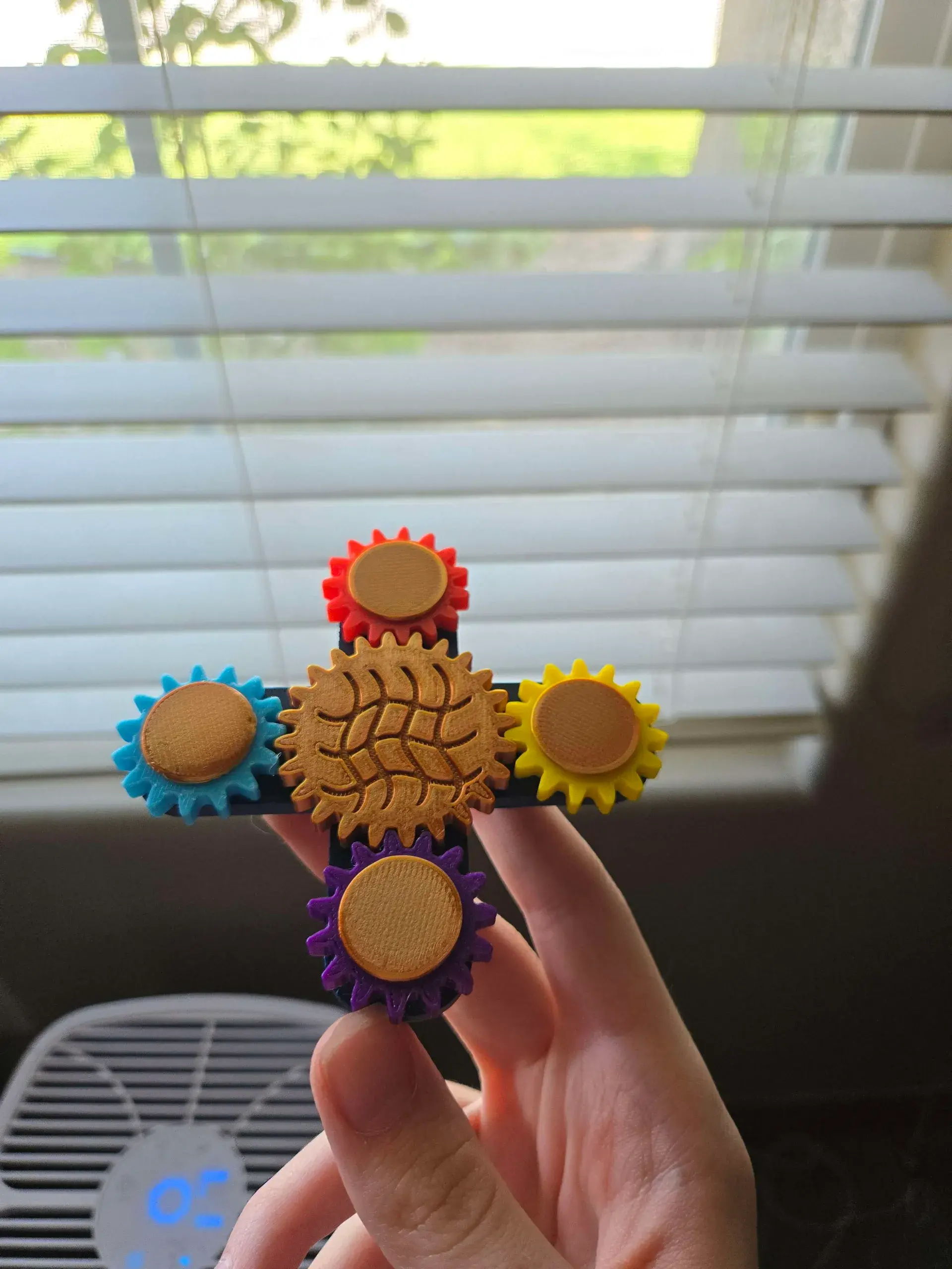 3D Printer Files | 3MF File | Geared Fidget spinner | Creality Cloud