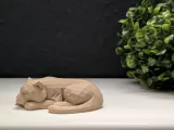 Low Poly Sleeping Tiger-7