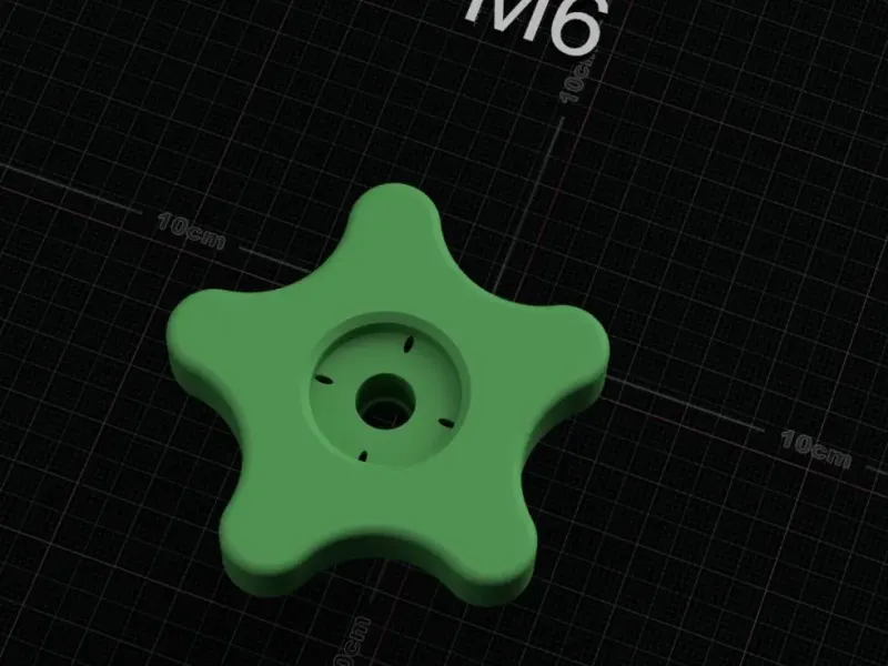 KNOB - PRONG INSERT - M6 [SET 4 of 7]