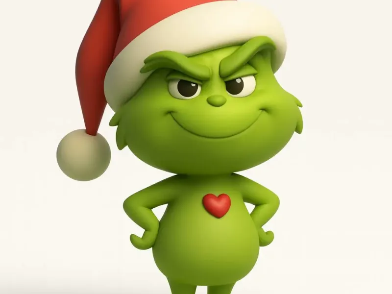 lovely grinch
