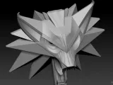 WITCHER MEDALLION FOR 3D PRINTING-5