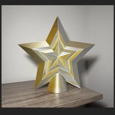 Star Christmas tree topper