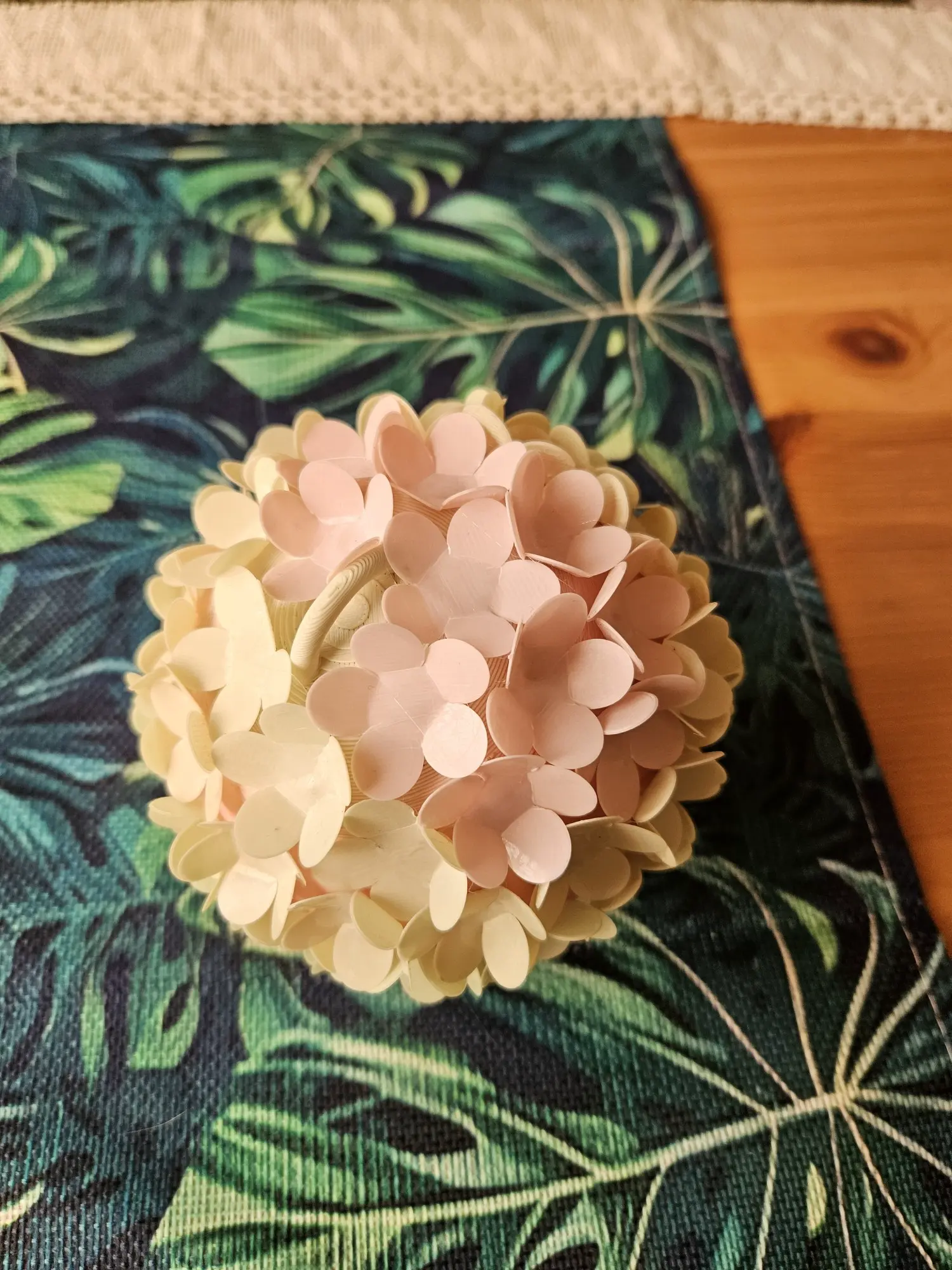 Floral hydranga garden hanging decoration flower 