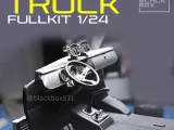 TWIN V8 TRUCK FULL MODELKIT 1-24th-6