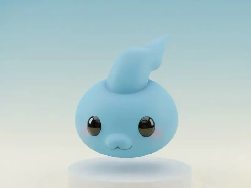Chicomon Digimon Creature Model