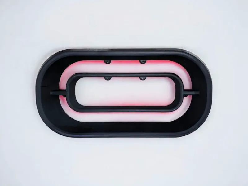 Étagère futuriste minimaliste