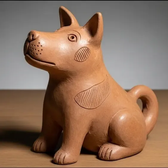 Cachorra baleia / coleção mestre vitalino