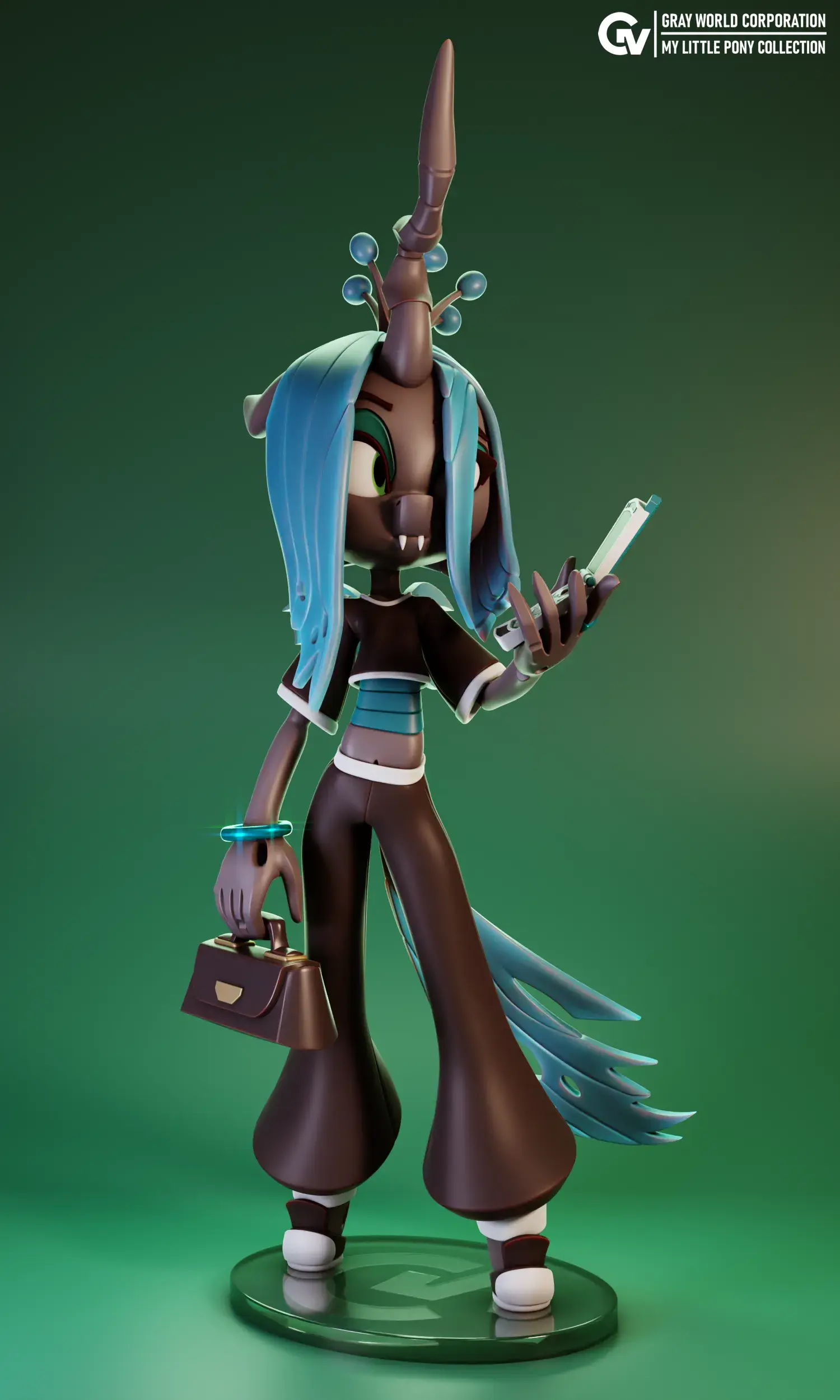 Reina Chrysalis "Chibi" | My Little Pony