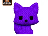 Knitted Cute Fox – STL & 3MF Files for 3D Printing-2