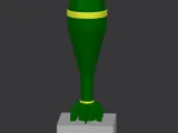 Multicolor Decorative Missile STL3MF-3