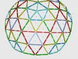 Geodesic Dome 4V Connector for 1" PVC pipe-0