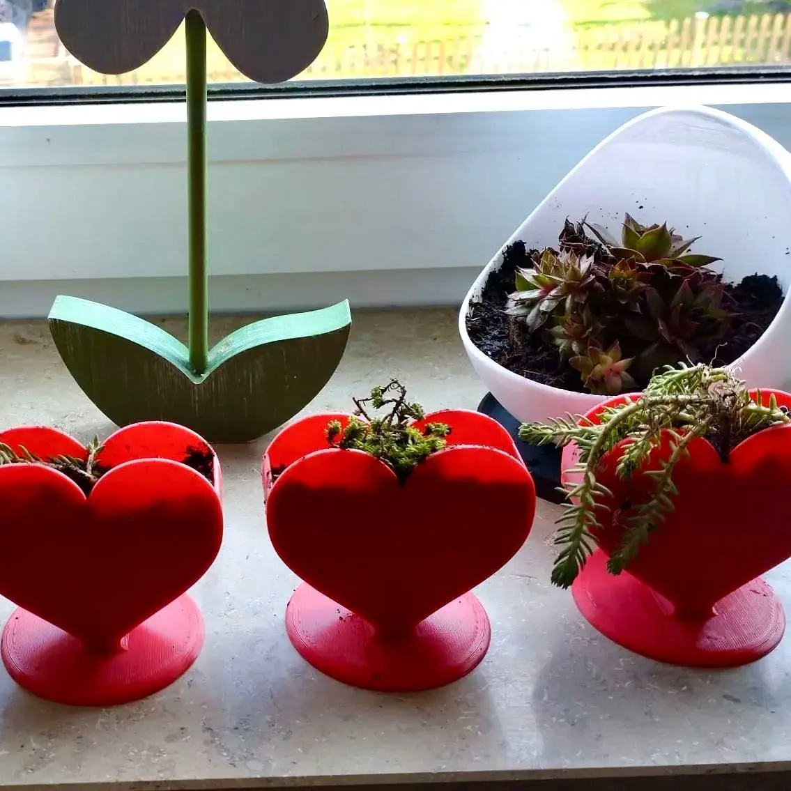 Heart Planter / Plant Pot