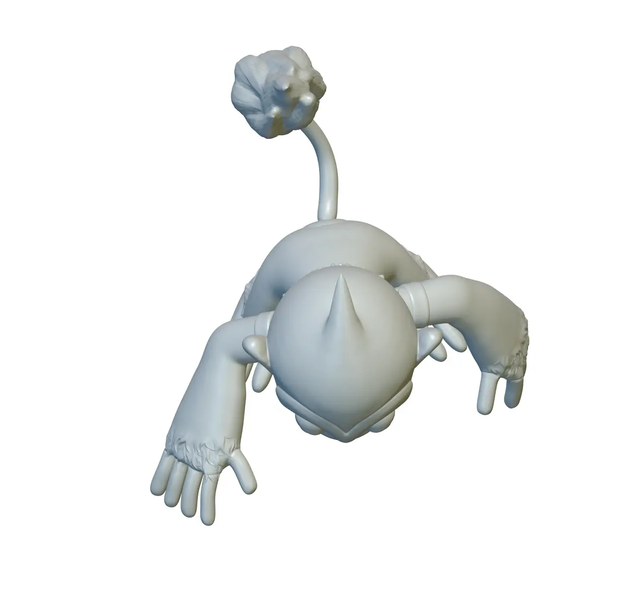 Pokemon Monferno #391 - Ready for 3D Printing!