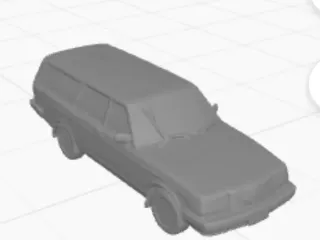 Volvo 240 AI Created
