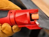 lawnmower blade shaper attachment for rotary tool-0