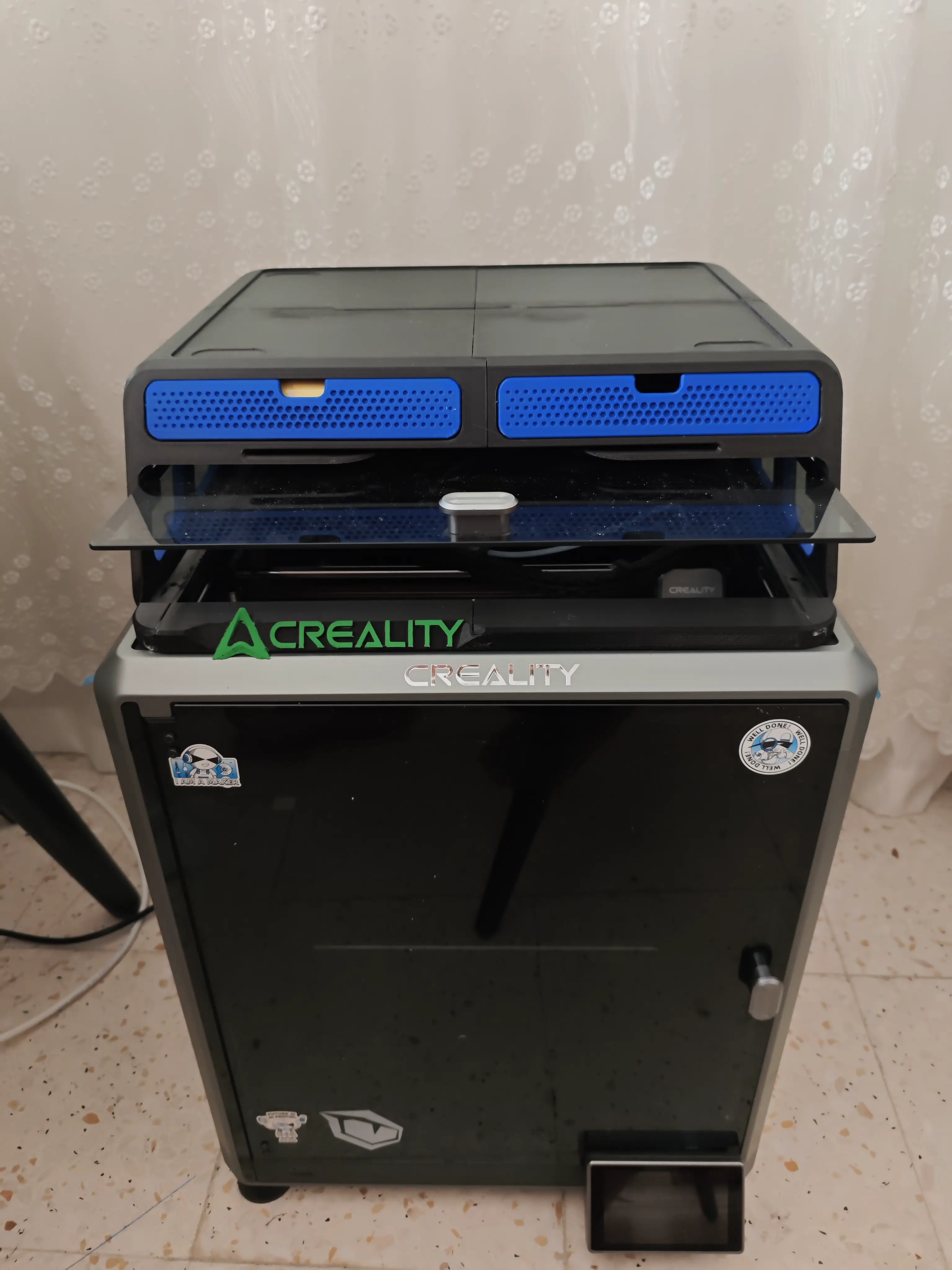 Creality K1 MAX ÜST APARAT-K1 MAX MONTAGEM DO TOPO