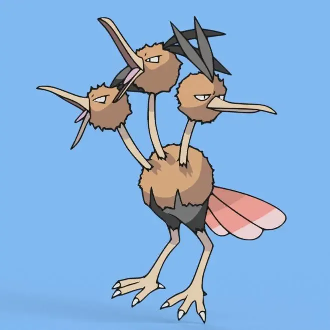 Dodrio Wall Art