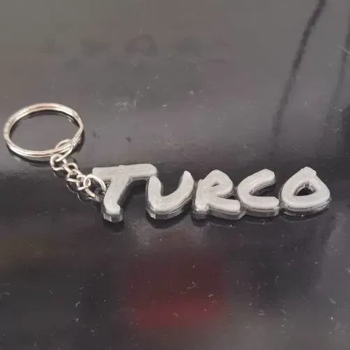 llavero palabra turco