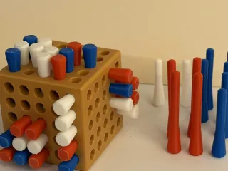 Peg-in-Cube Puzzle